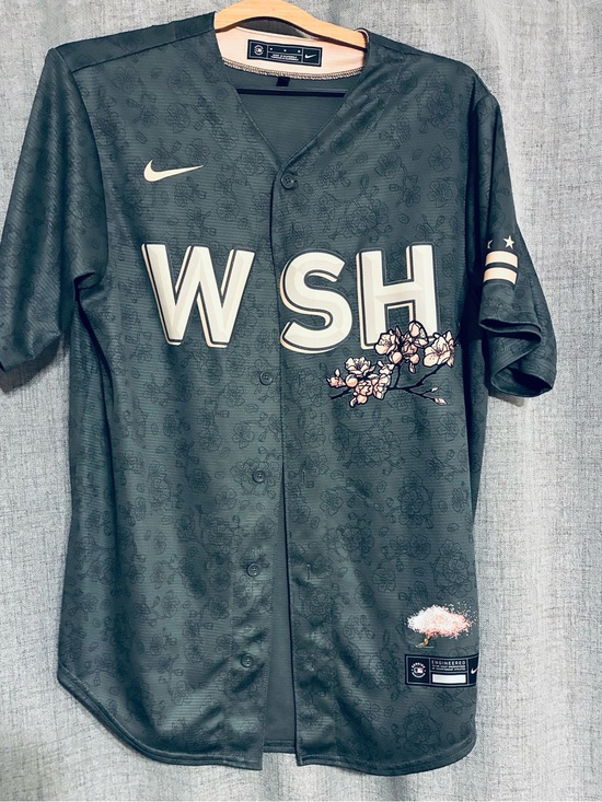 Nike MLB Other - Like New RARE 2023 Mackenzie Gore #1 Washington Nationals Cherry Blossom Jersey